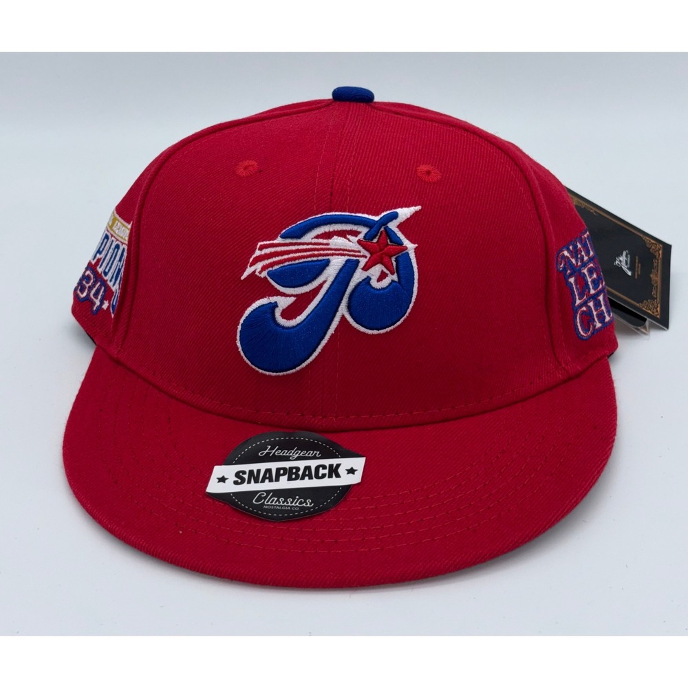 Headgear Classics Philadelphia Stars 1934 Youth Snapback Hat Red Negro League